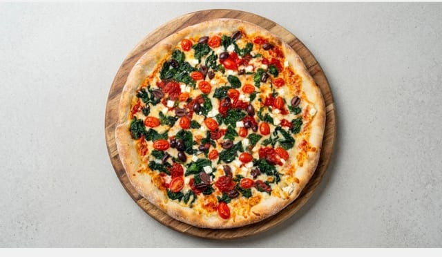 Mediterranean Pizza.
