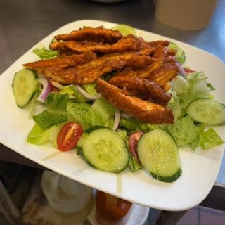 Crispy Buffalo Chicken Salad