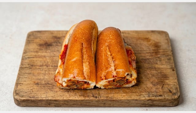 Eggplant Parm Hero.